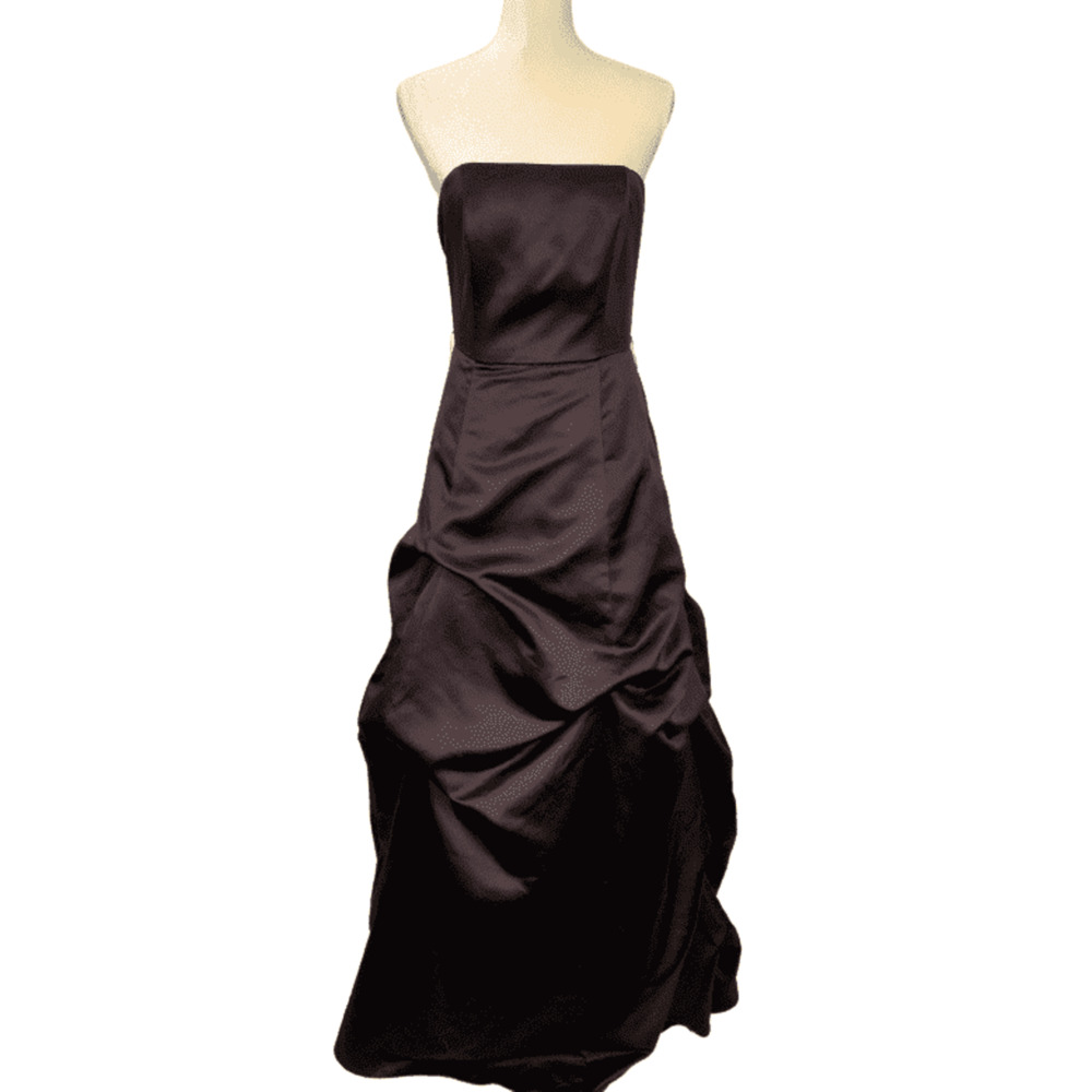 David's Bridal women's brown gown size 6